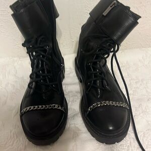 Jessica Simpson leather Moto boot 6M/36.5